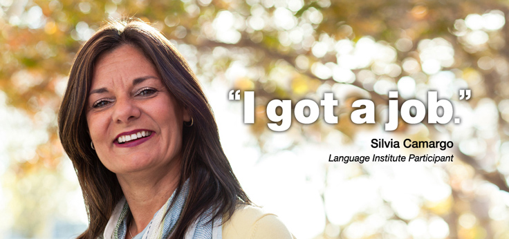 Meet Silvia Silvia Camargo - "I got a job."