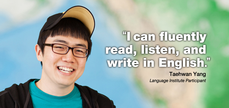 Meet Taehwan Photo of Taehwan Yang - "I can fluently read, listen, and write in English."